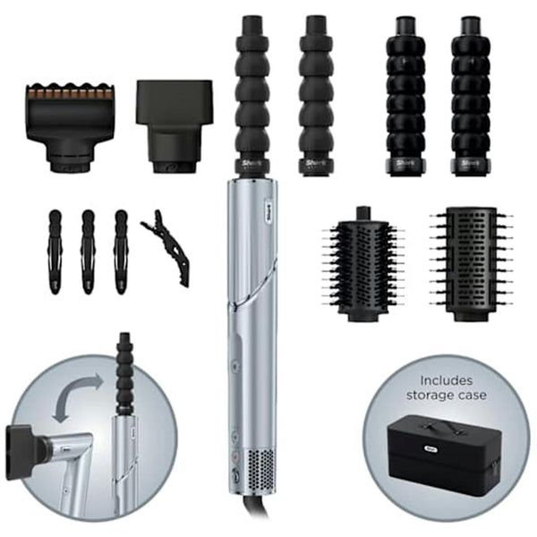 Shark FlexStyle 6-in-1 Air Styler & Hair Dryer | HD476WHUK | Glacial Blue Redmond Electric Gorey