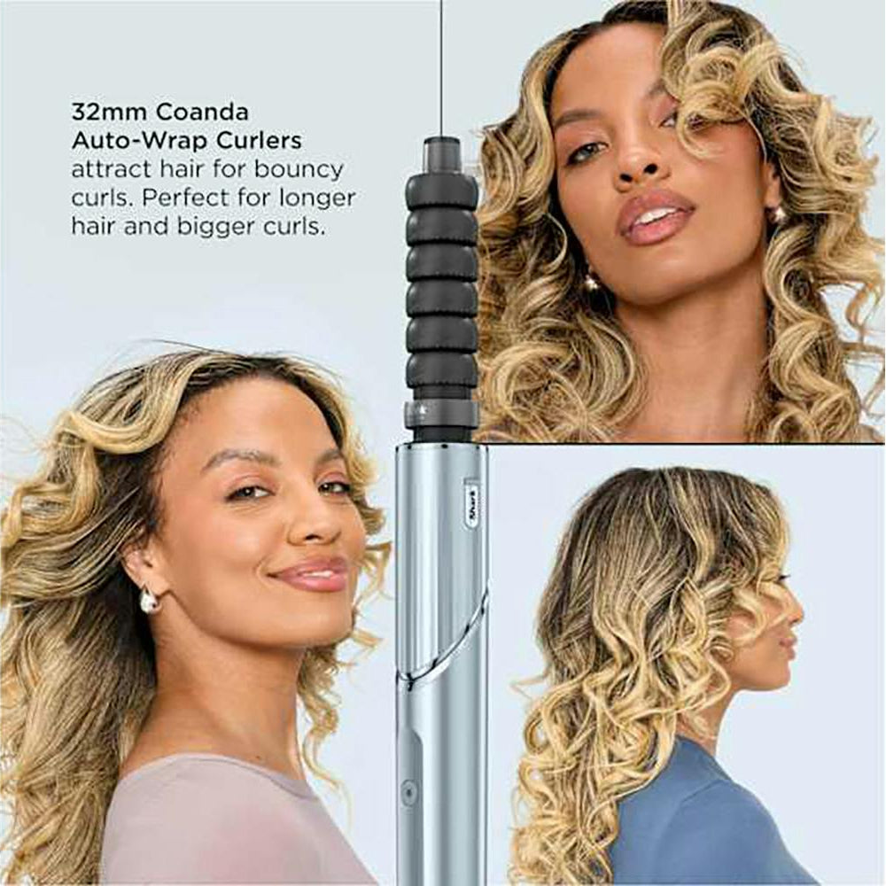 Shark FlexStyle 6-in-1 Air Styler & Hair Dryer | HD476WHUK | Glacial Blue Redmond Electric Gorey