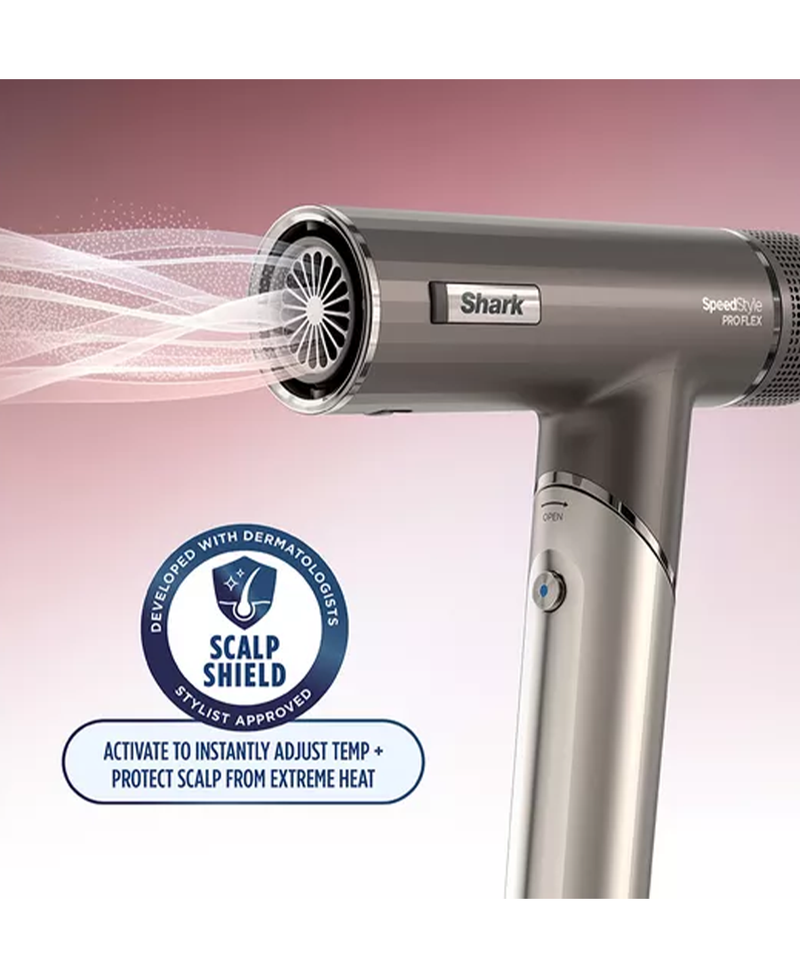 Shark SpeedStyle Pro FLEX 4-in-1 High-Velocity Hair Dryer System HD542UK Redmond Electric Gorey