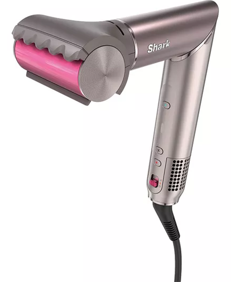 Shark FlexFusion Straight 5-in-1 Air Styler & Dryer & Ceramic Straightener with Case | Cosmic Blush HD652SUK Redmond Electric Gorey