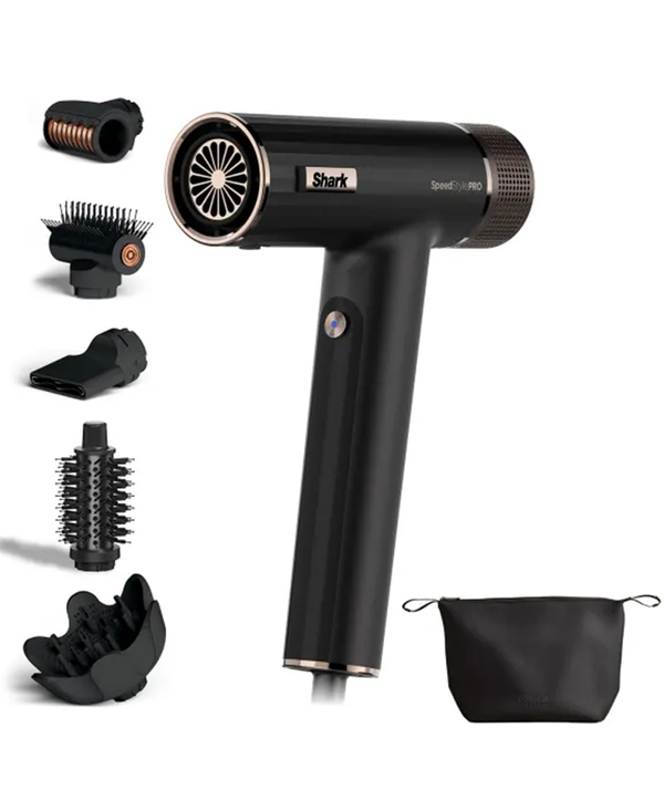 Shark SpeedStyle Pro 5-in-1 High-Velocity Hair Dryer System | Black HD752UK Redmond Electric Gorey