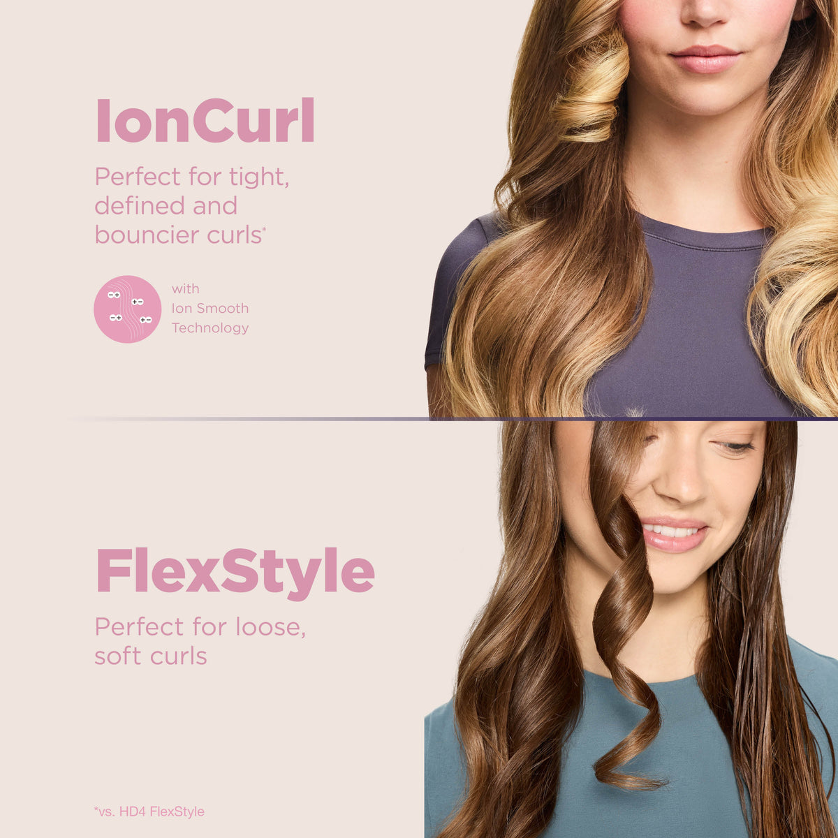 Shark FlexStyle IonCurl 5 in 1 Air Styler & Hair Dryer, Pink HD850UKPK