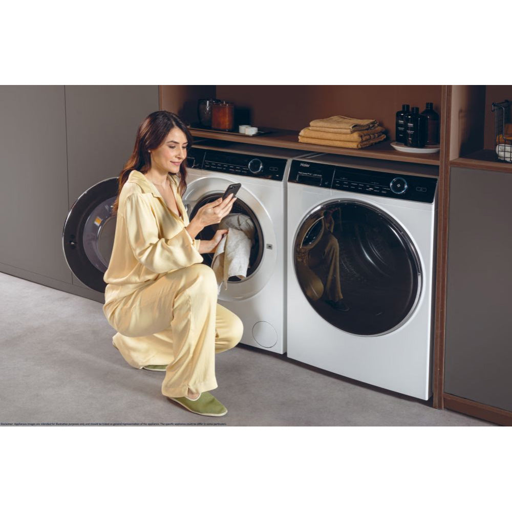 Haier I-Pro Series 7 Plus 9KG Heat Pump Tumble Dryer | White - HD90-A3Q979U1 Redmond Electric Gorey