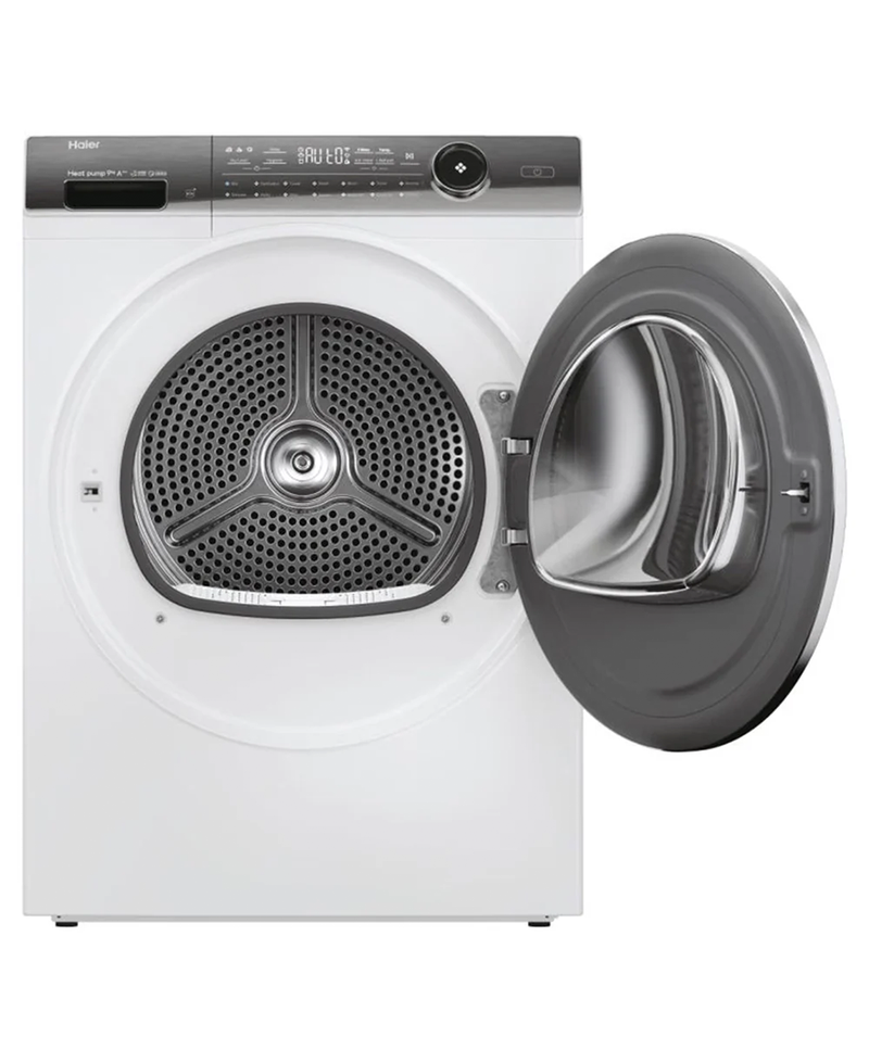 Haier I-Pro Series 7 Plus 9KG Freestanding Heat Pump Tumble dryer | White Redmond Electric Gorey - HD90-A3Q979U1