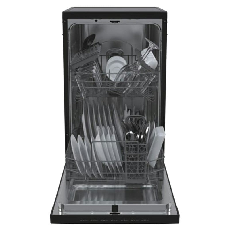 Hoover H-DISH 500 Slimline Freestanding Dishwasher Black | HDPH2D1049B-80 HDPH2D1049B-80