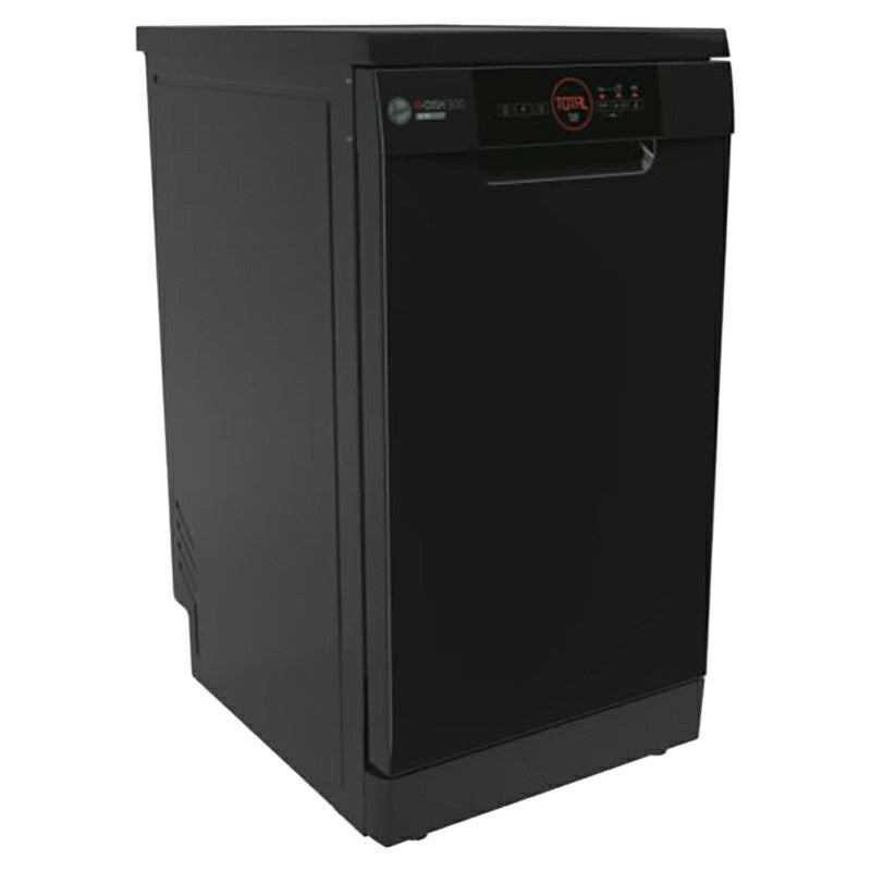 Hoover H-DISH 500 Slimline Freestanding Dishwasher Black | HDPH2D1049B-80 HDPH2D1049B-80