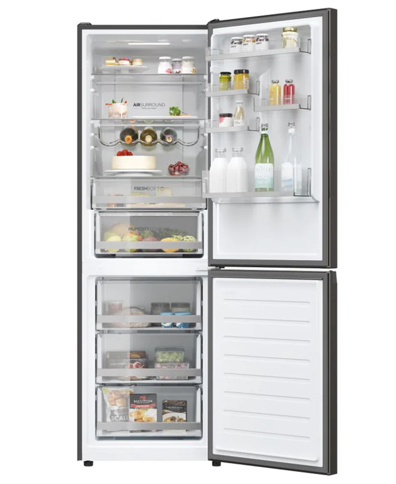 Haier 2D 60 Series 3 Fridge Freezer | 185cm (H) | Graphite HDW3618DNPD Redmond Electric Gorey