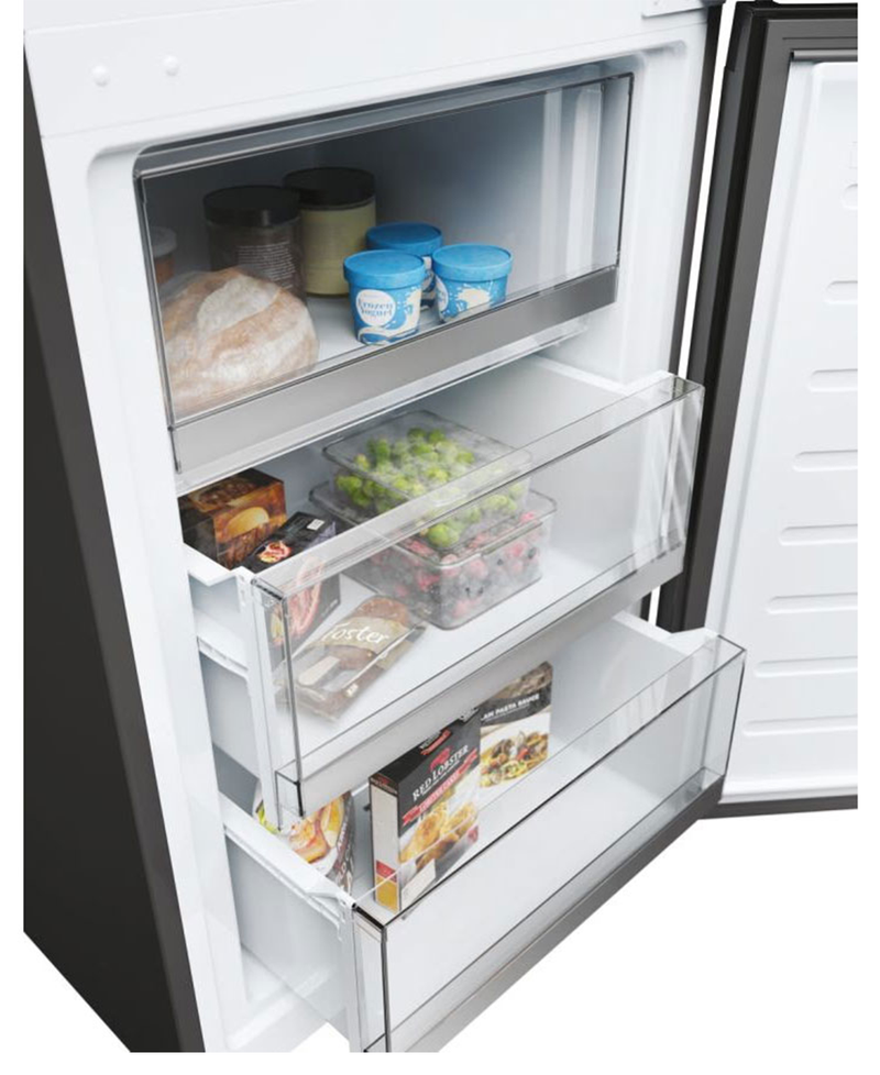 Haier 2D 60 Series 3 Fridge Freezer | 185cm (H) | Graphite HDW3618DNPD Redmond Electric Gorey