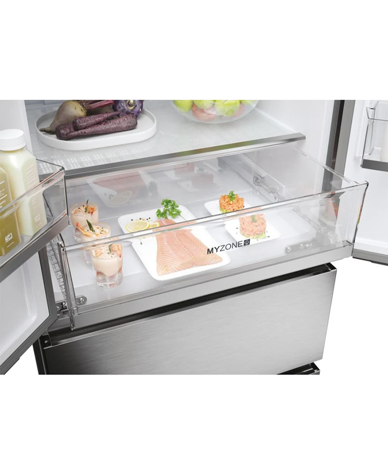 Haier FD 70 Series 5 Multi Door Fridge Freezer | 190cm (H) | Platinum Inox HFR5719EWMP Redmond Electric Gorey