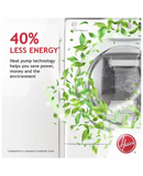 Hoover 8kg A++ Heat Pump Dryer with Sensor Drying | White - HLEH8A2DE-80 Redmond Electric Gorey