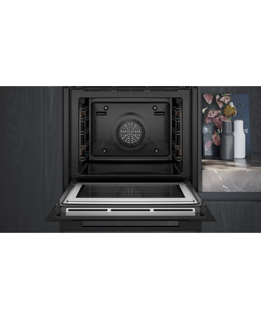Siemens iQ700 Built In Single Oven with Microwave HM776G1B1B Redmond Electric Gorey
