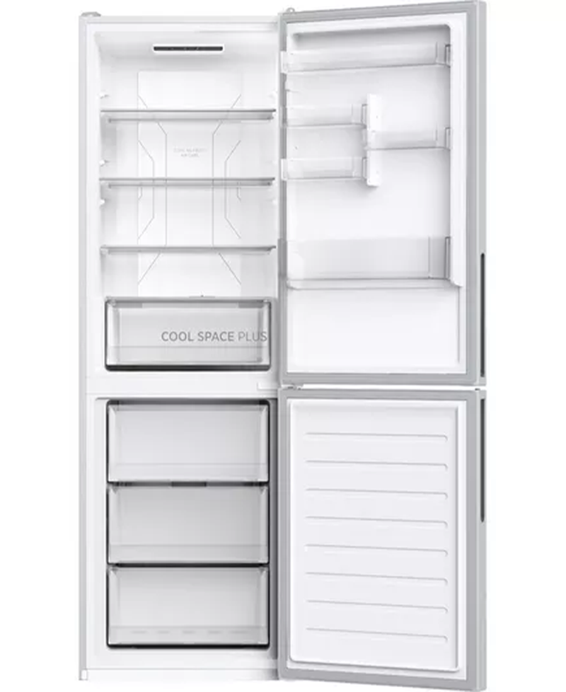 Hoover H-FRIDGE 500 Smart 60/40 Fridge Freezer | (H) 185cm | Silver HOCE4T618ESK Redmond Electric Gorey