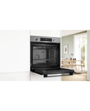 Bosch Series 4 Built-In Single Oven with Added Steam | Stainless Steel - HQA534BS3B Redmond Electric Gorey