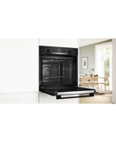 Bosch Series 4 Built-In Single Oven with Added Steam | Black - HQA574BB3B Redmond Electric Gorey