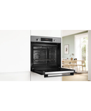 Bosch Series 4 Built-In Single Oven with Added Steam | Stainless Steel - HQA574BS3B Redmond Electric Gorey