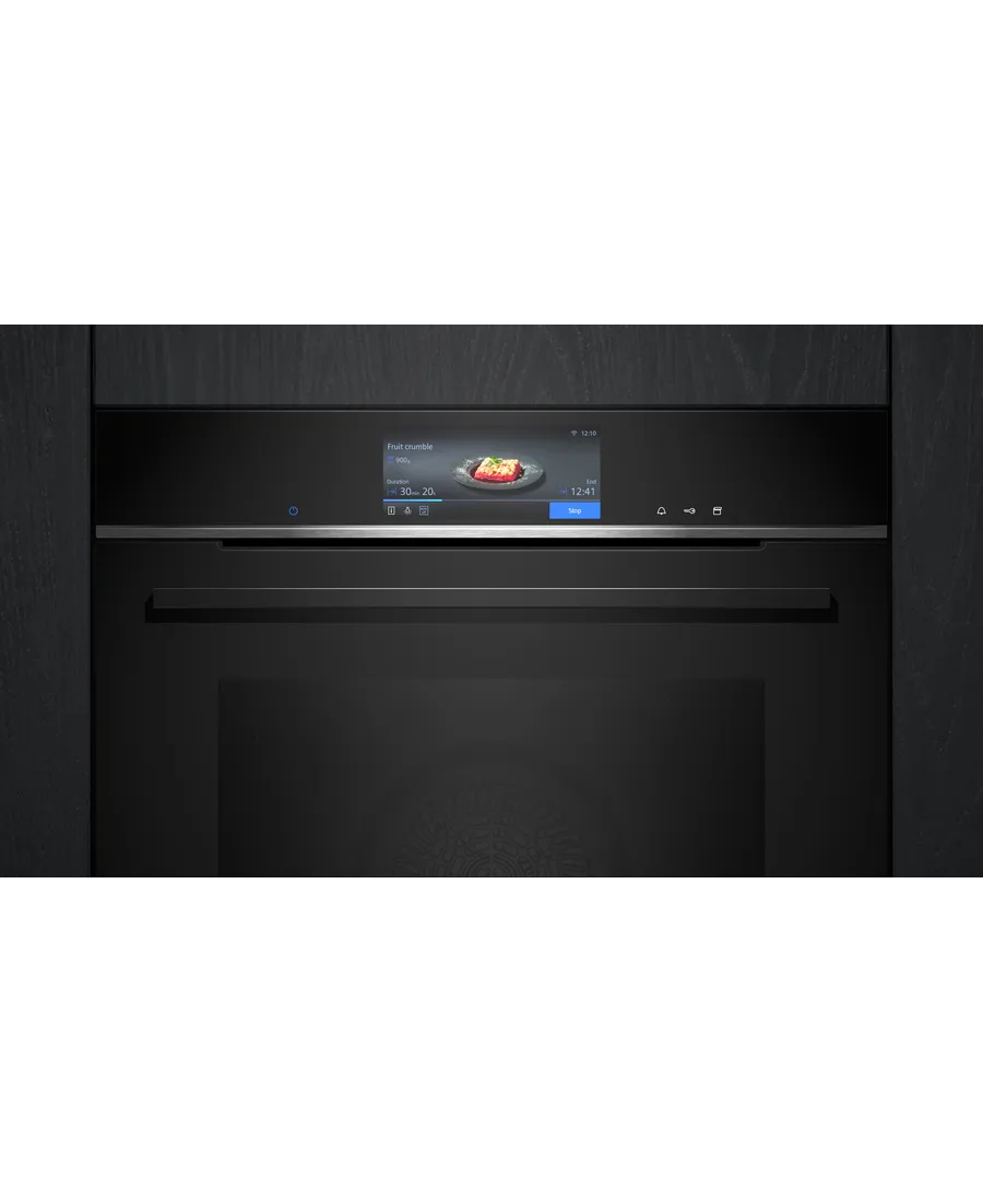 Siemens iQ700 Built In Single Oven with FullSteam+ HS758G3B1B Redmond Electric Gorey