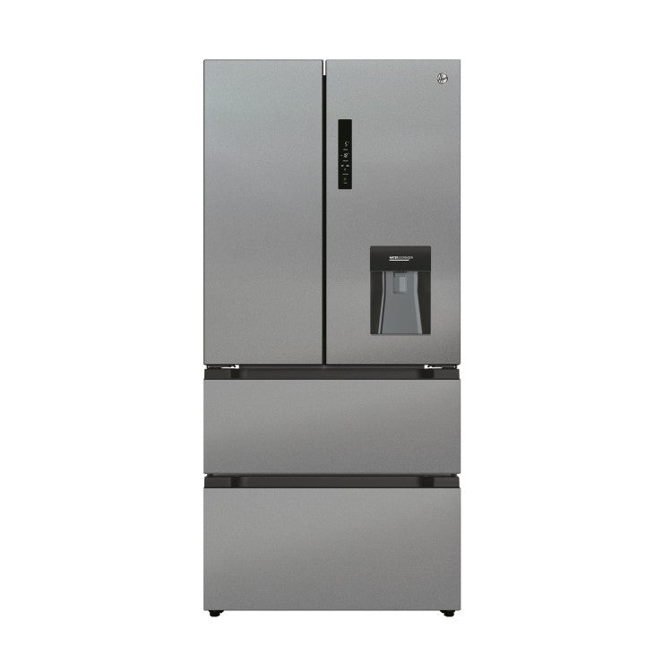 H-FRIDGE 700 MAXI French Style American Fridge Freezer | Silver