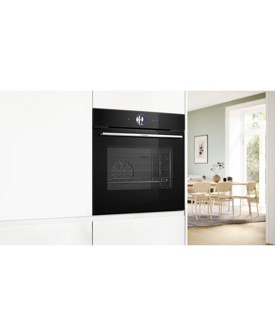 Bosch Series 8 Built-In Single Steam Oven | Black HSG7364B1B Redmond Electric Gorey