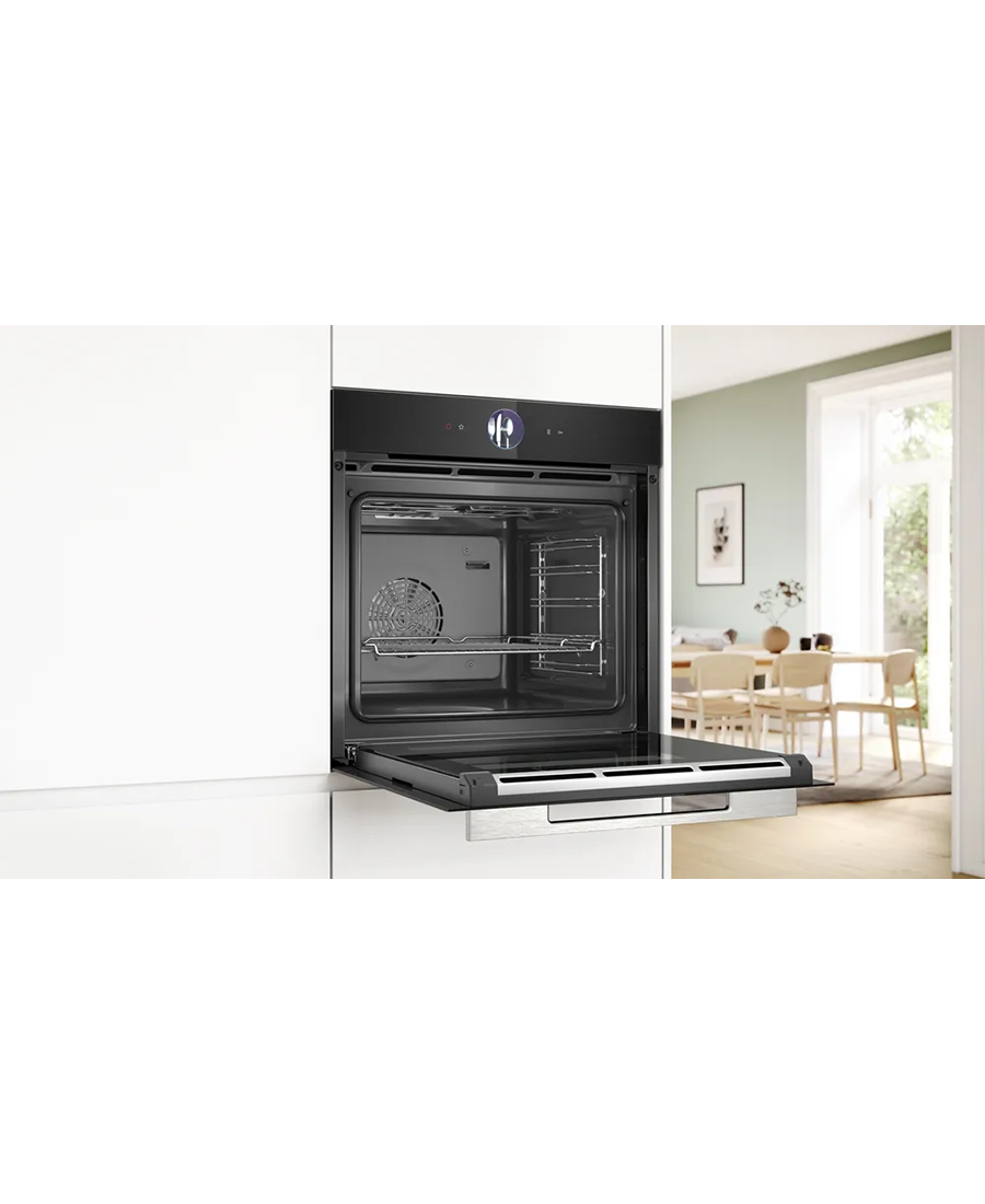 Bosch Series 8 Built-In Single Steam Oven | Black HSG7364B1B Redmond Electric Gorey