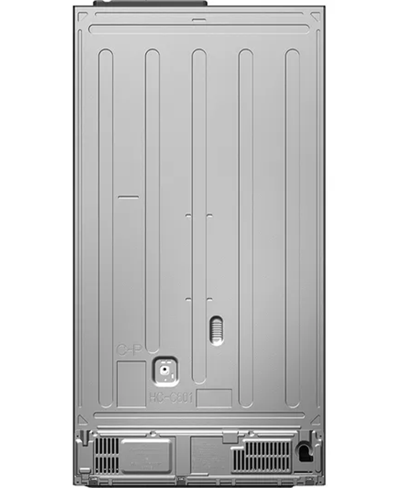 Haier SBS 90 Series 5 American Fridge Freezer | 176cm (H) | Platinum Inox Redmond Electric Gorey