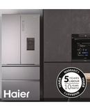 Haier SBS 90 Series 5 American Fridge Freezer | 178cm (H) | Slate Black Redmodn Electric Gorey
