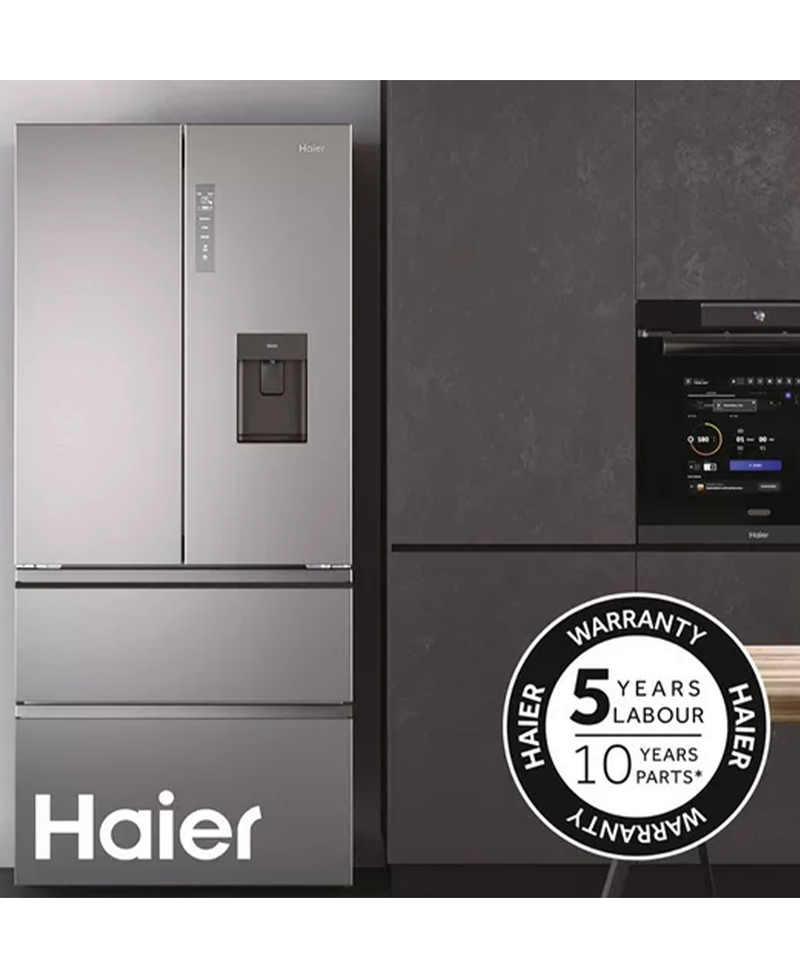 Haier SBS 90 Series 5 American Fridge Freezer | 178cm (H) | Slate Black Redmodn Electric Gorey