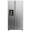 Haier SBS 90 Series 7 American Fridge Freezer | Platinum Inox - HSW79F18CIMM Redmond Electric Gorey