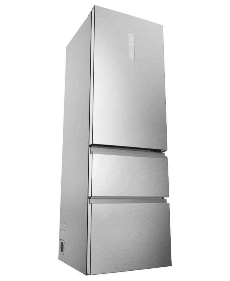 Haier 3D 60 Series 5 Fridge Freezer | 185cm (H) | Silver HTW5618ENMG Redmond Electric Gorey