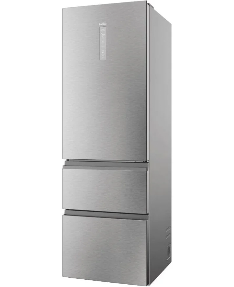 Haier 3D 60 Series 5 Fridge Freezer | 185cm (H) | Silver HTW5618ENMG Redmond Electric Gorey