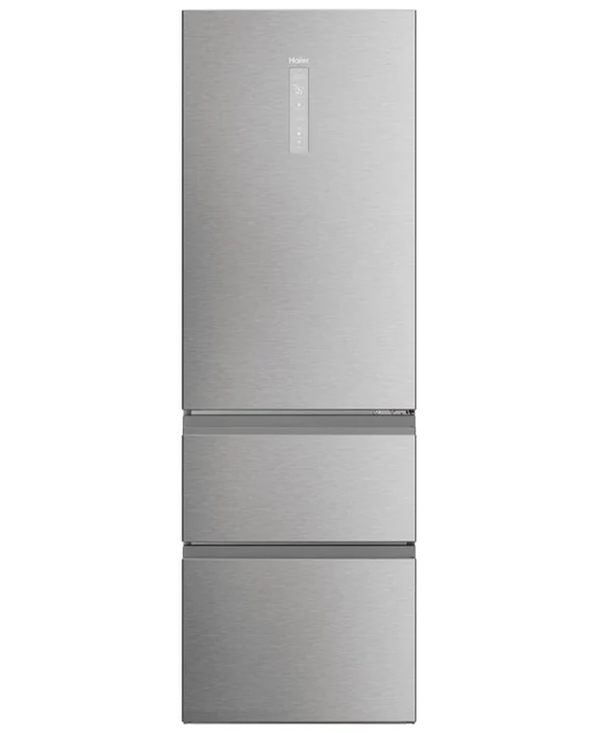 Haier 3D 60 Series 5 Fridge Freezer | 185cm (H) | Silver HTW5618ENMG Redmond Electric Gorey