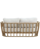 Daybed Wooden Four Piece Lounge Set with Cushions