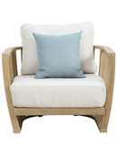 Daybed Wooden Four Piece Lounge Set with Cushions