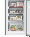 H-Fridge 300 Freestanding Fridge Freezer | 176cm (H) | Black