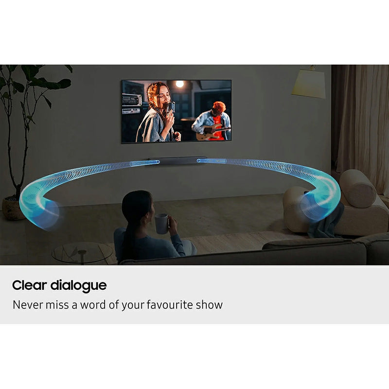 Samsung B400F B-Series 2.0-Channel Soundbar with Built-in Woofer | Black - HW-B400F/XU Redmond Electric