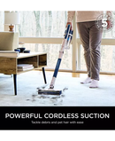 Shark PowerPro Cordless Vacuum with Anti Hair Wrap & Floor Detect | Navy Metallic - IZ380UK Redmond Electric Gorey