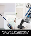 Shark PowerPro Cordless Vacuum with Anti Hair Wrap & Floor Detect | Navy Metallic - IZ380UK Redmond Electric Gorey