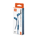 JBL T110 Wired Earbuds Blue product image