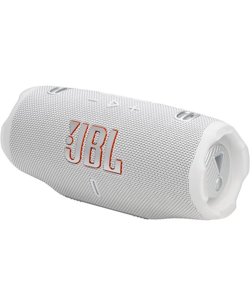 JBL Charge 6 Portable Bluetooth Speaker | White - JBLCHARGE6WHT Redmond Electric Gorey
