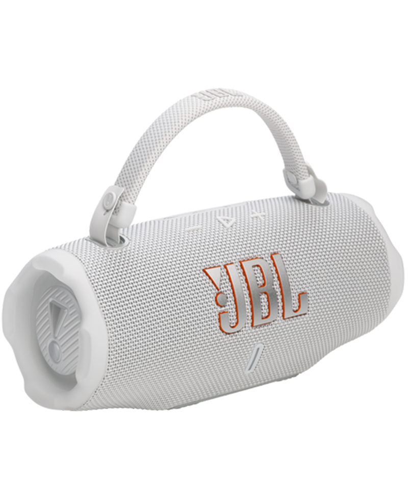 JBL Charge 6 Portable Bluetooth Speaker | White - JBLCHARGE6WHT Redmond Electric Gorey