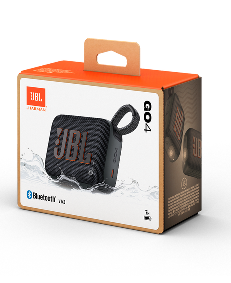 JBL GO 4 Ultra-Portable Bluetooth Speaker | Black Redmond Electric Gorey