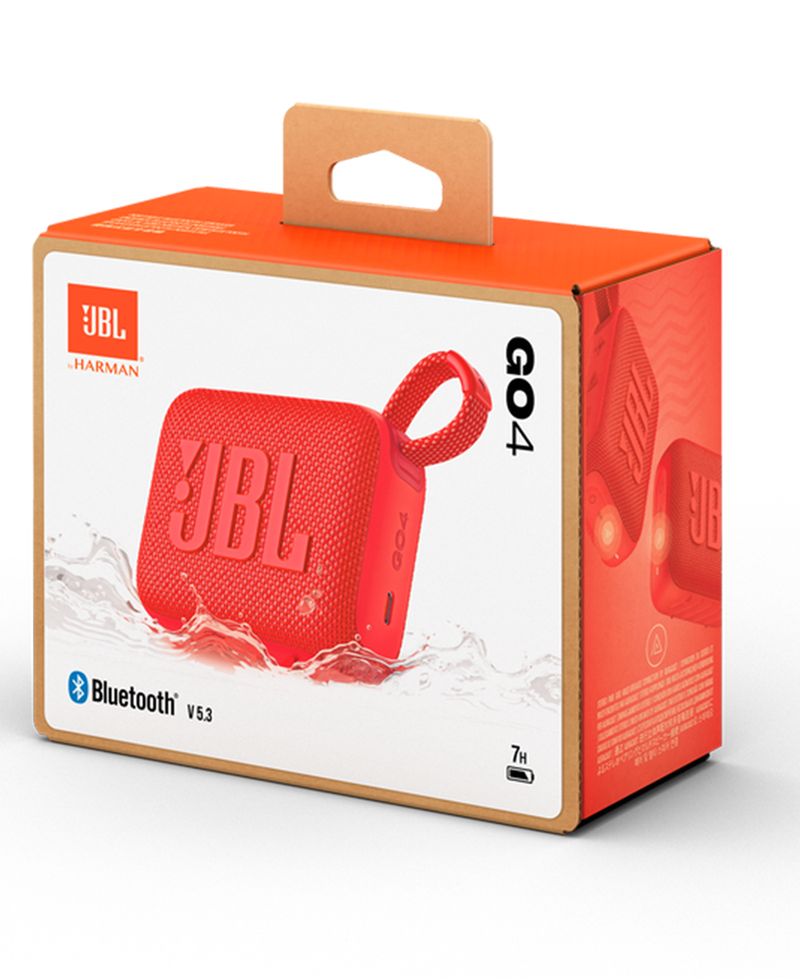 JBL GO 4 Ultra-Portable Bluetooth Speaker | Red Redmond Electric Gorey