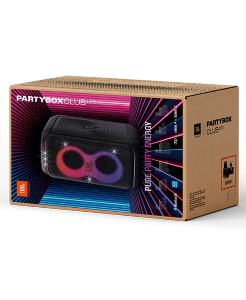 JBL Partybox Club 120 Bluetooth Megasound Party Speaker | Black Redmond Electric Gorey