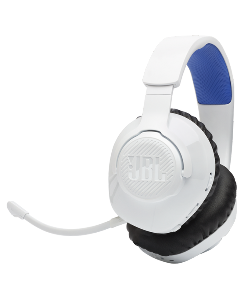 JBL Quantum 360P 40mm Driver Console Wireless Gaming Headset | White & Blue Redmond Electric Gorey