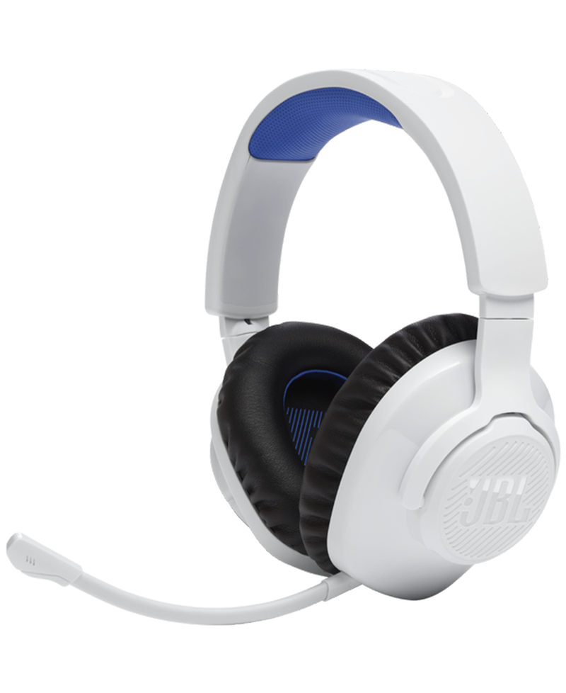 JBL Quantum 360P 40mm Driver Console Wireless Gaming Headset | White & Blue Redmond Electric Gorey