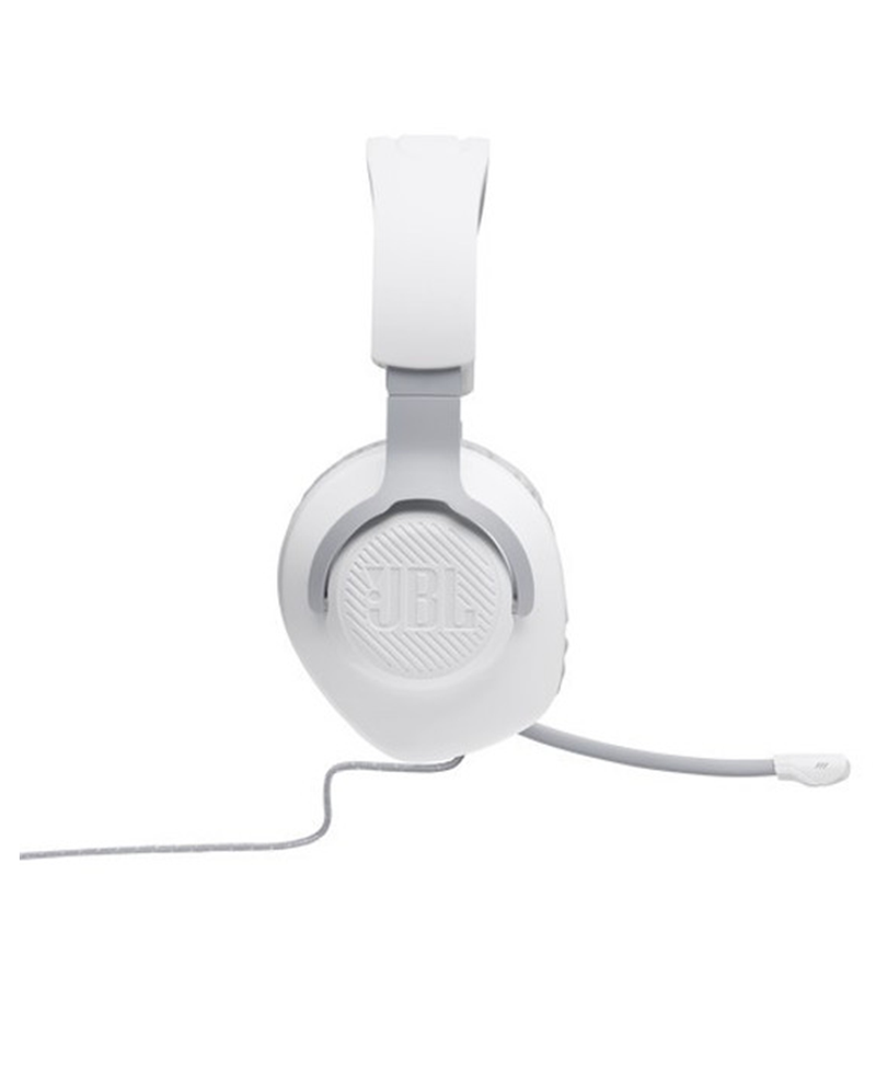 JBL Quantum 100 Wired Over-Ear Gaming Headset with Flip-Up Mic | White Redmond Electric Gorey