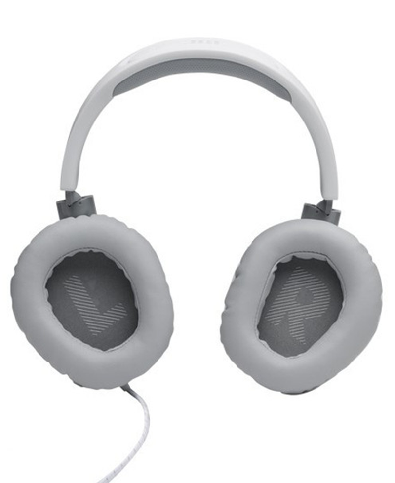 JBL Quantum 100 Wired Over-Ear Gaming Headset with Flip-Up Mic | White Redmond Electric Gorey