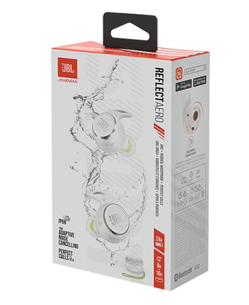 JBL Reflect Aero TWS In-Ear Noise Cancelling Wireless Earbuds | White Redmond Electric Gorey