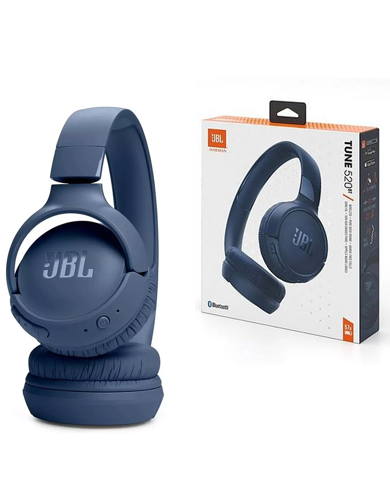 JBL Tune 520BT Wireless On-Ear Headphones | Blue Redmond Electric Gorey