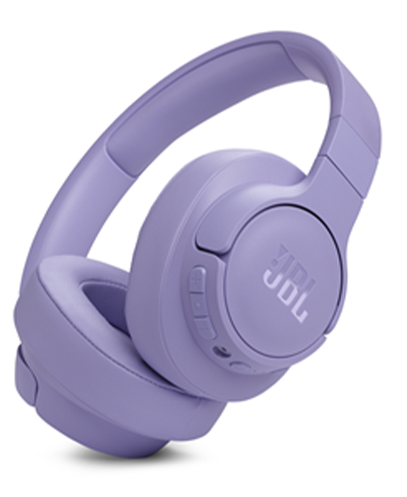 JBL Tune 720BT Wireless Bluetooth Noise-Cancelling Over-Ear Headphones | Purple Redmond Electric Gorey