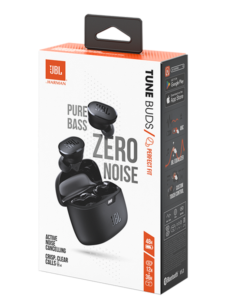 JBL Tune Buds In-Ear Wireless Earbuds | Black Redmond Electric Gorey